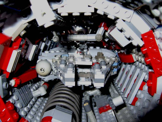 Illustration for article titled Using Hundreds of LEGO Star Wars Mini-Spaceships to Create Huge Battles